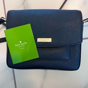 Black Kate Spade Envelope Crossbody Bag